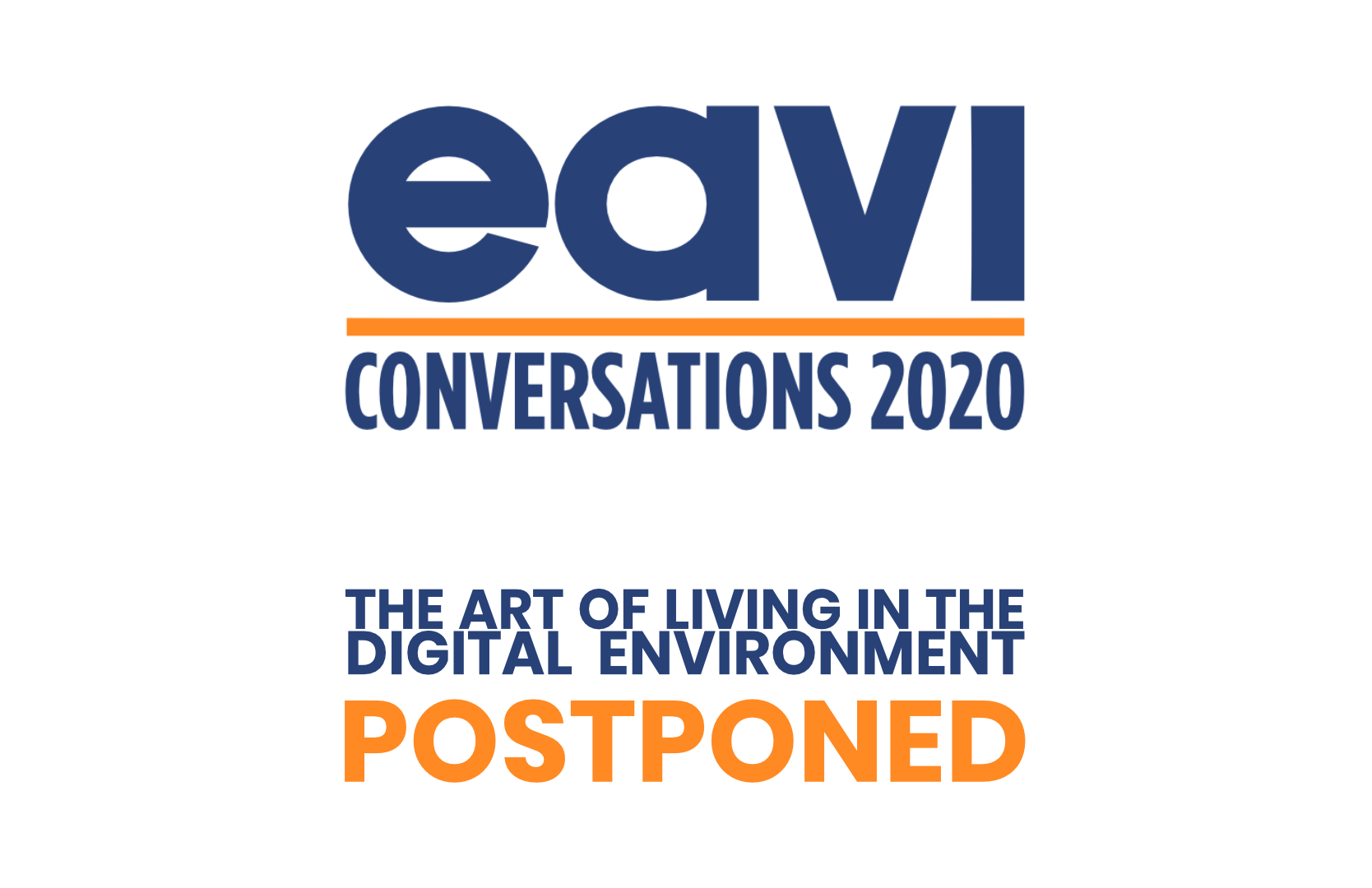 EAVI Conversations 2020 – The Conference is postponed