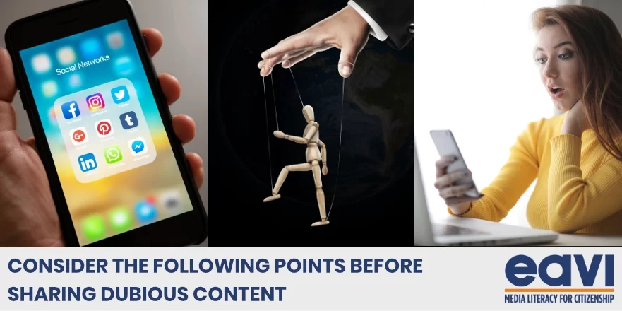Consider before sharing dubious Banner